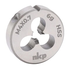 Плашка М 4,0х0,7 DINEN22568 HSS 6g 20х5мм NKP 240040N