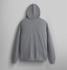 Толстовка Alpha Industries Alpha Camo Logo Hoodie Medium Charcoal Heather (Серый)