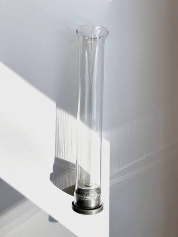 Насадка Адаптер для конфетти с обратным клапаном, пластик, Прозрачный, 17 см, 1 шт.