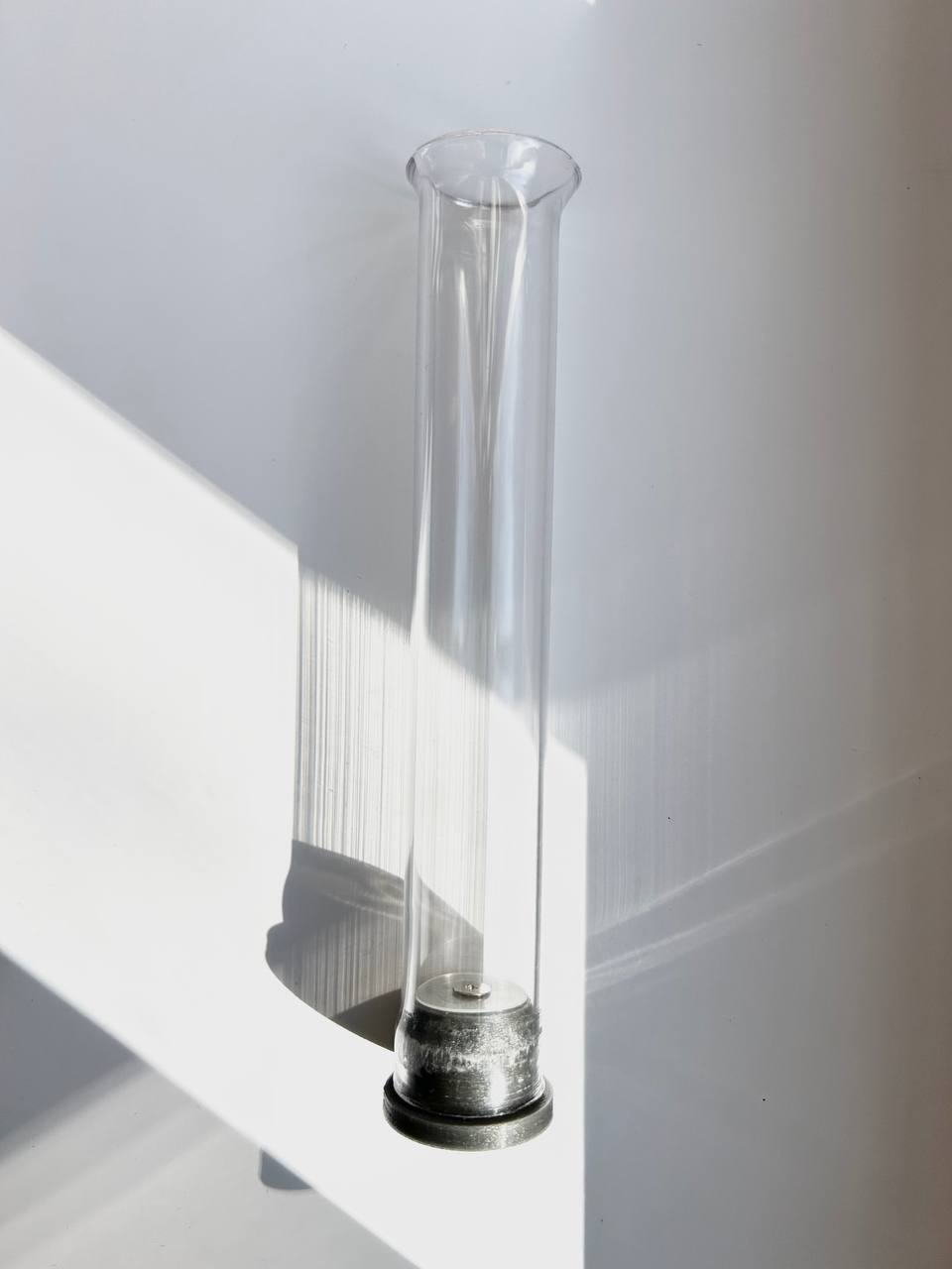 Насадка Адаптер для конфетти с обратным клапаном, пластик, Прозрачный, 17 см, 1 шт.