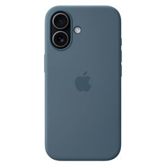 Силиконовый чехол Apple Silicone Case with MagSafe для iPhone 17, Anchor Blue