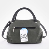 Сумка Саломея 278 македония оливковый + черный