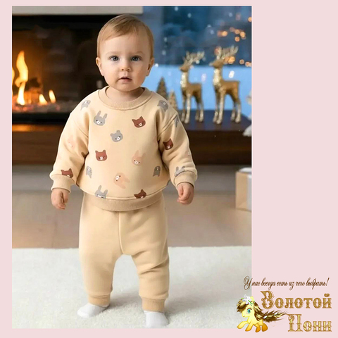 Костюм начес детский м (68-86) 251223-TR7111