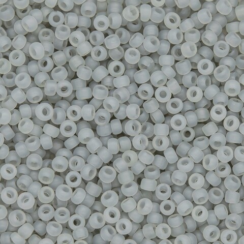 Японский бисер TOHO Round 15/0 (№150F), жемчужный матовый