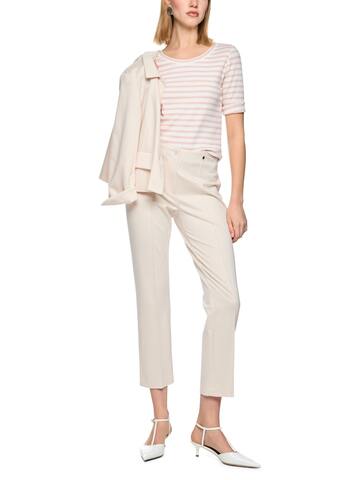 Marc Cain Футболка в полоски из хлопкового трикотажа