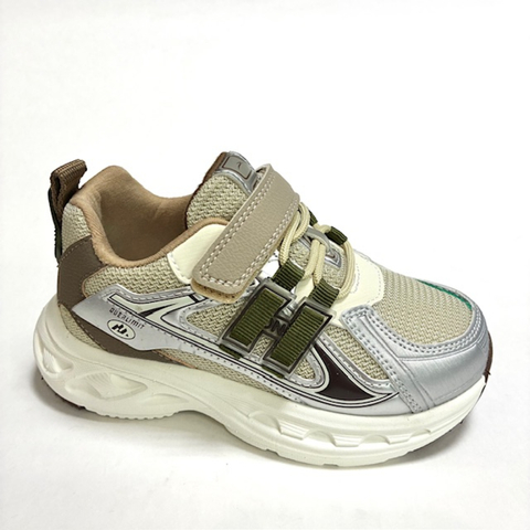 Капика кроссовки текстиль (бежевый) 26-30   721190-2