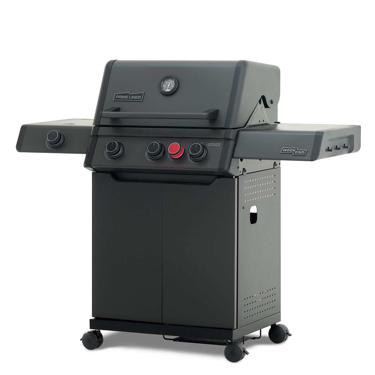 Газовый гриль PRIMELINER WEEKEND 3B комплектация DELUXЕ