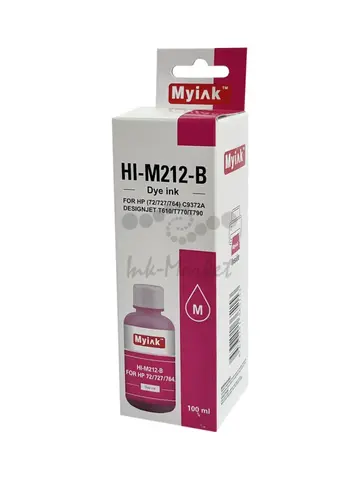 Чернила HI-M212-B для HP 72 - C9372A (100 мл, magenta) Gloria™ MyInk
