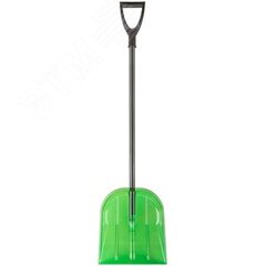 68113 Лопата для уборки снега Профи поликарбонатная, алюминиевый черенок , 340х385х1350мм