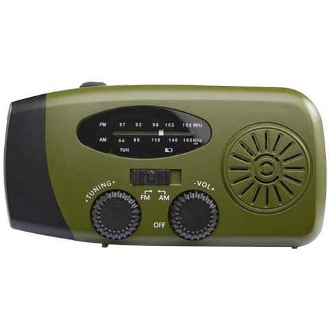 Аварийная радиостанция из пластмассы, переработанной по стандарту RCS Avior