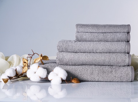 Набор полотенец 3шт Claire Batiste Atelier Ile оливково-серый