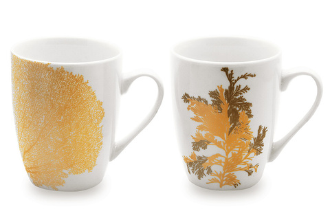 Набор кружек 2шт 330мл WD Lifestyle Singapore белый