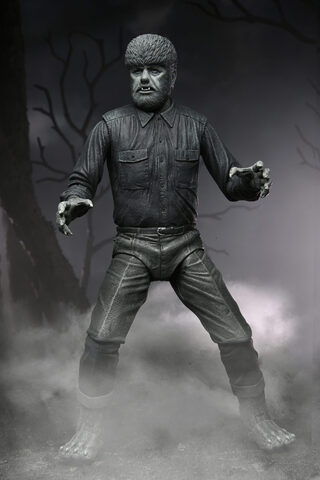 Фигурка NECA Universal Monsters: Wolfman (B&W)