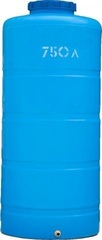 Ёмкость пластиковая пищевая АКПОЛ В 750 л. вертикальная высокая  (75x75x176см;20кг;синий) - арт.555044