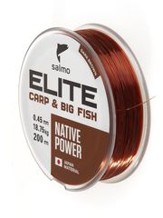 Леска монофильная Salmo Elite CARP & BIG FISH 200м, 0.45мм