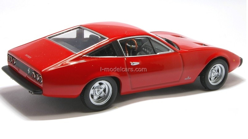 MODEL CARS Ferrari 365 GTC/4 red 1:43 Eaglemoss Ferrari Collection #46