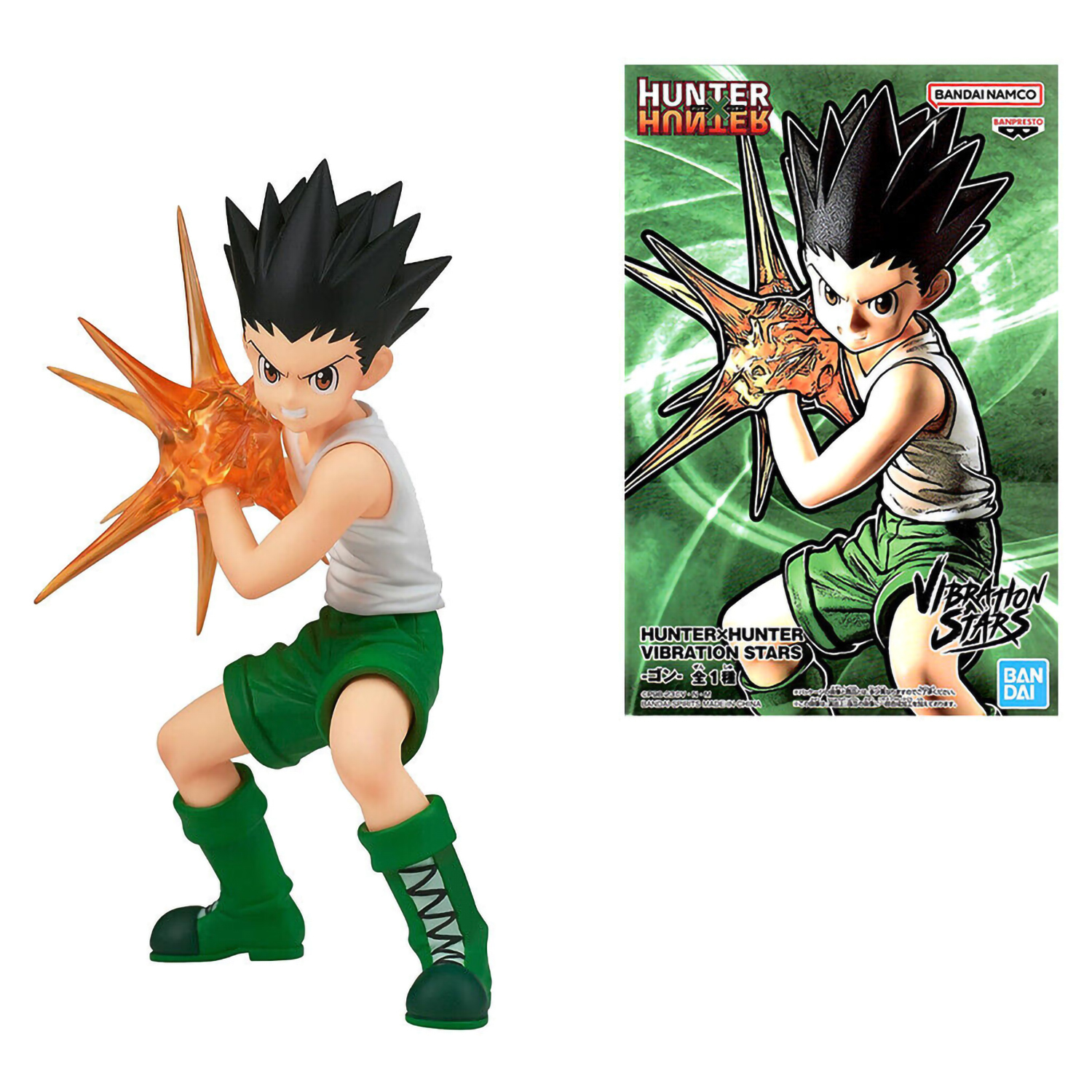 Фигурка Banpresto Hunter X Hunter Vibration Stars: Gon – купить по выгодной  цене | Интернет-магазин комиксов 28oi.ru