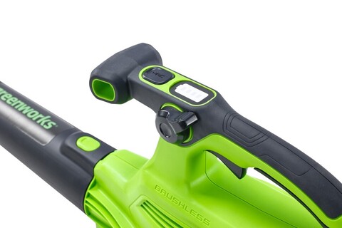 Садовый пылесос и воздуходув Greenworks GD40BVII, 40v, без АКБ и ЗУ (аккумуляторный, 2в1)