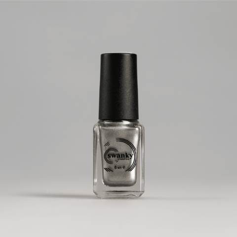 Swanky Stamping, Лак для стемпинга M126 - Серый (6 мл)