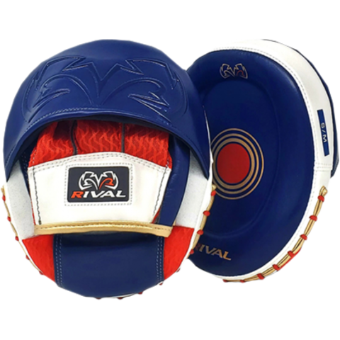 Лапы Rival RPM80 Impulse Punch Mitts Navy S/M;L/XL