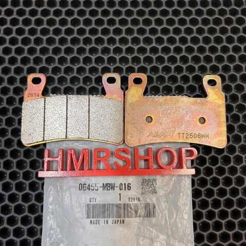 Honda Колодки тормозные передние 06455-MBW-016