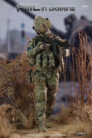 Фигурка Боец ЧВК в Украине масштаб 1/6