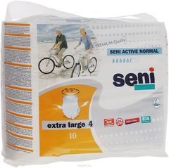 Впитывающие трусы SENI ACTIVE Normal Extra Large, 10 шт./уп.