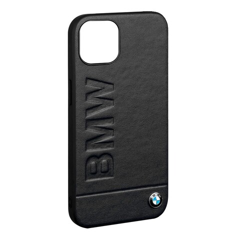 Кожаный чехол BMW SLL для iPhone 13 (Черный)