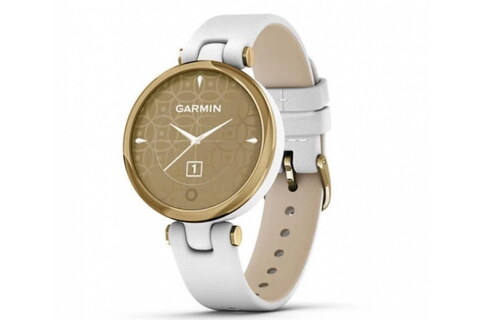 Смарт часы Garmin Lily Light Gold Bezel with White Case and Italian Leather Band