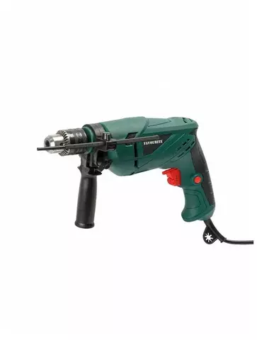 Ударная дрель FAVOURITE ID 750, 750 Вт зеленый