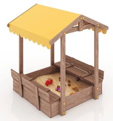 Песочница - трансформер "Бабочка" с крышей