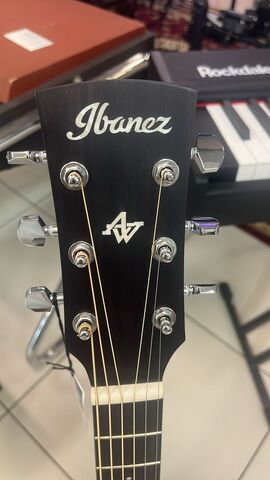 IBANEZ AW54CE-OPN электроакустическая гитара, цвет - натуральный