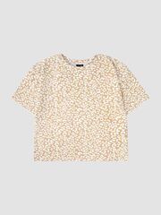 Футболка оверсайз Mjölk Sand Leopard