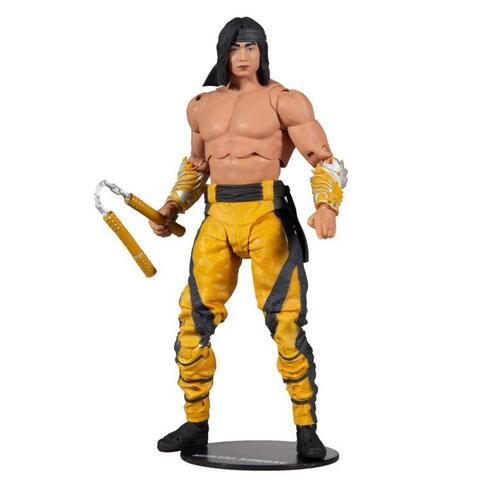 Фигурка McFarlane Toys Mortal Kombat 11: Liu Kang Fighting Abbot (Yellow)