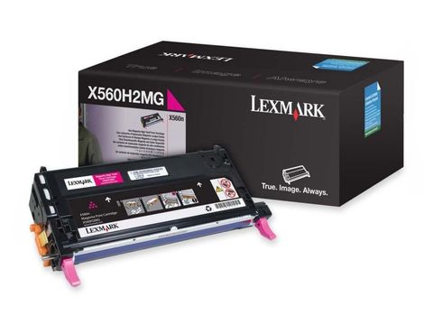 Картридж для принтеров Lexmark X560n пурпурный (magenta). Ресурс 10000 стр (X560H2MG)