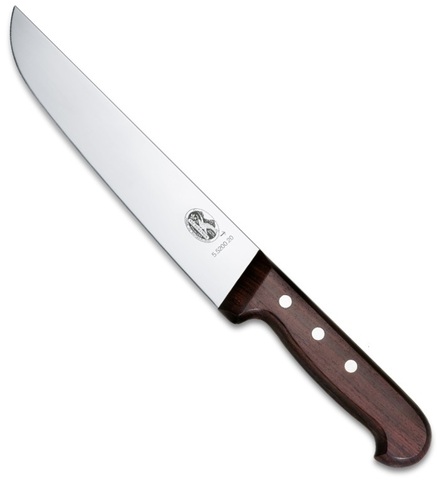 Нож Victorinox для разделки мяса, лезвие 14 см, дерево