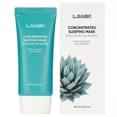 L.Sanic Маска ночная с коллагеном и агавой - Collagen & agave concentrated sleeping mask, 60мл