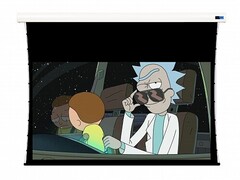Экран Cinema S'OK SCPSMT-266x150ED60 Pro 120'' 16:9 настенно-потолочный, моторизованный, с боковым натяжением, White PVC, белый корпус, ED 60см