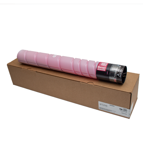 Тонер-картридж e-Line TN221M для Konica Minolta bizhub C227 (Пурпурный, 21000 стр.)