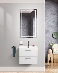 BelBagno DUE-600-2C-SO-NOCE-P DUE База под раковину подвесная с двумя выкатными ящиками, Noce, 600x422x500, DUE-600-2C-SO-NOCE-P фото