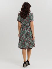 4572 Халат на пуговицах