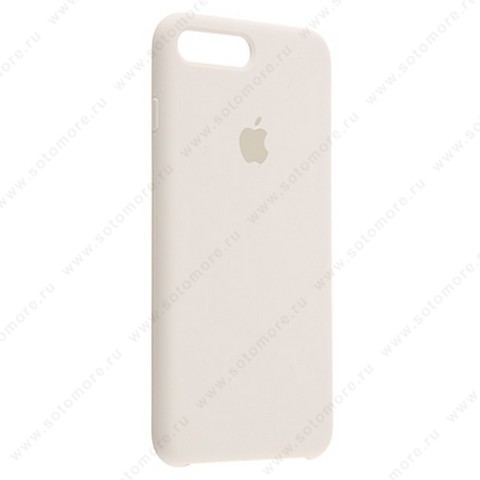Накладка Silicone Case для Apple iPhone 8 Plus/ 7 Plus серый