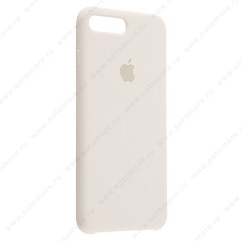 Накладка Silicone Case для Apple iPhone 8 Plus/ 7 Plus серый