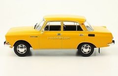 Moskvich-2140 yellow 1:24 Legendary Soviet cars Hachette #43