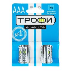 Батарейка Трофи LR6-4BL/AA-1.5V 4шт