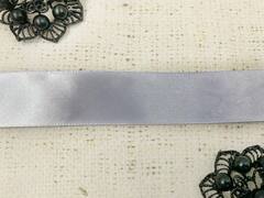 Лента атласная, ш. 2,5 см, сиренево-голубой