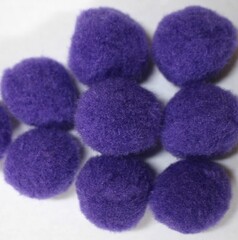 Помпоны для творчества, d 4 см