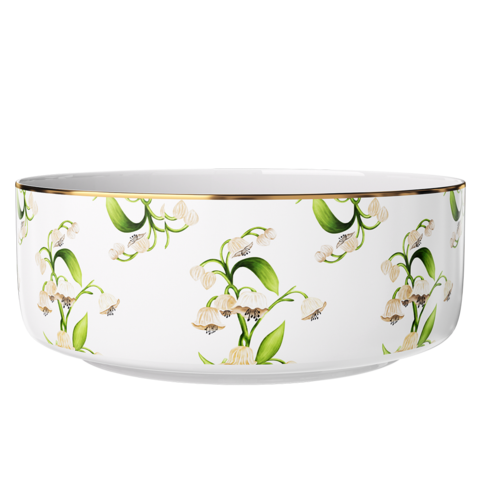 Салатник круглый First Lady Нежность ландыша