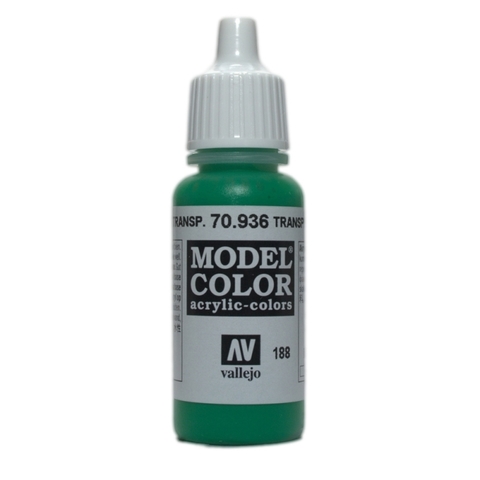 Model Color Transparent Green 17 ml.