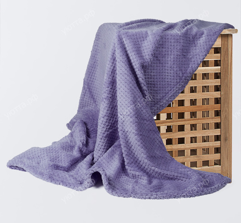Плед Ecotex Элеганс (200*220 см) - Лавандовый - купить 1